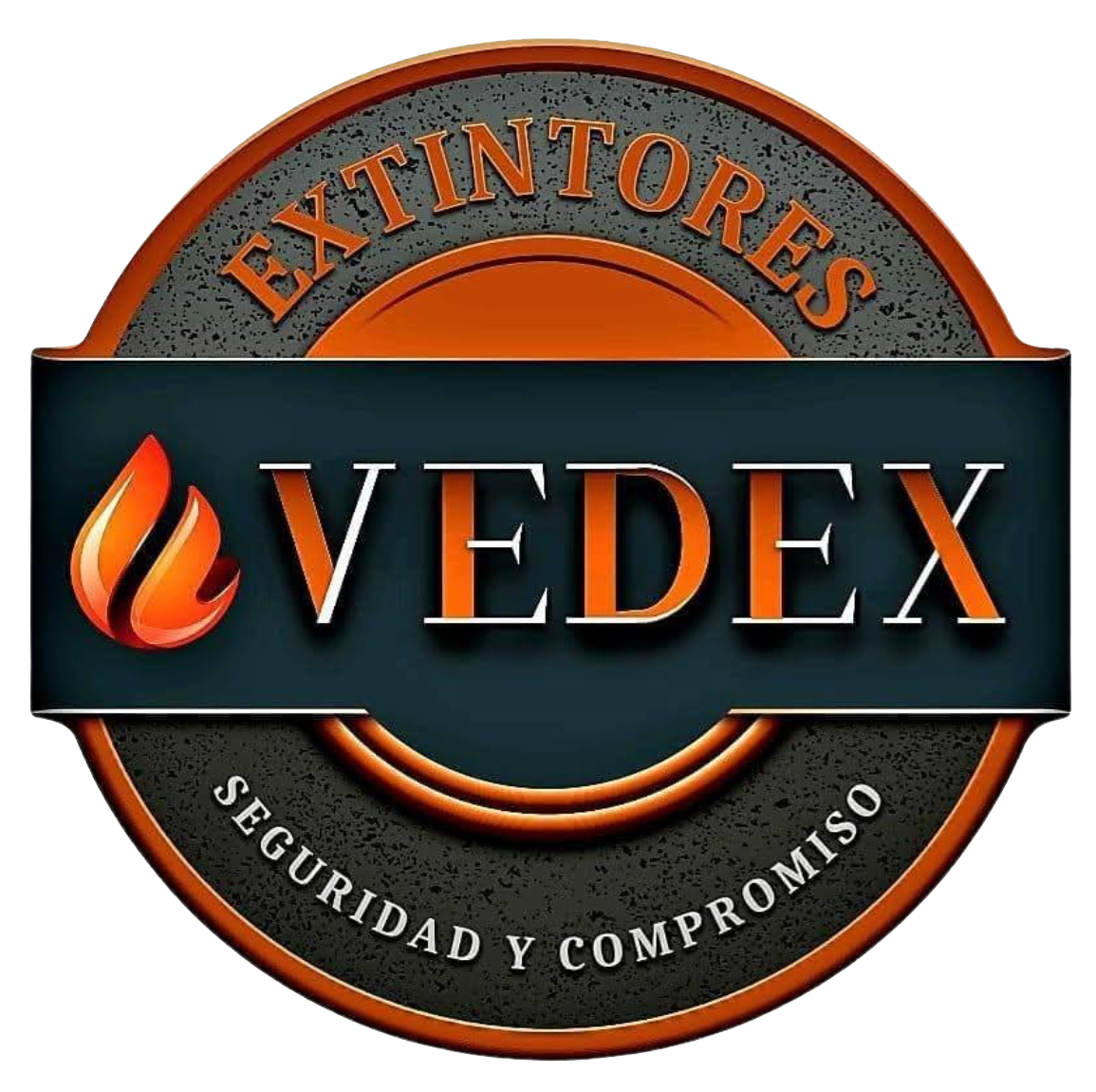 Logo Extintores Vedex Costa Rica - Cliente Jvner